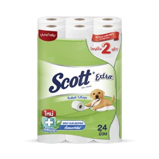 SCOTT กระดาษชำระ DELUXE P24 รุ่น Double Roll