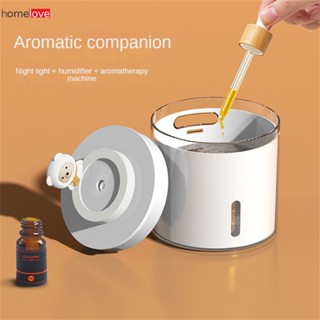 Usb Humidifier ปริมาณหมอกในครัวเรือนแสงบรรยากาศขนาดเล็ก Mini ใหม่ Aroma Diffuser Auto Aromatherapy Sprayer Air Humidifier homelove