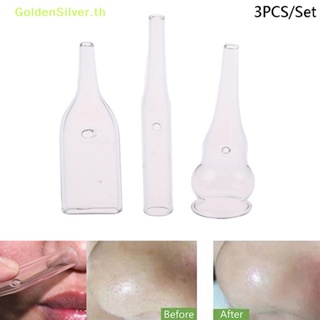 Goldensilver หลอดดูดสิวเสี้ยน ทําความสะอาดรูขุมขน 3 ชิ้น ต่อชุด