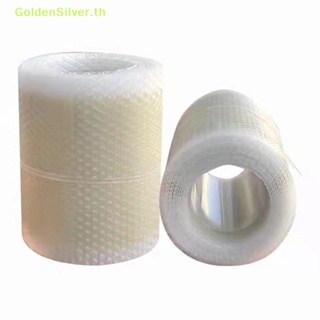 Goldensilver แผ่นเจลซิลิโคน มีกาวในตัว สําหรับกําจัดรอยแผลเป็น