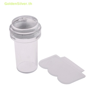 Goldensilver แสตมป์ซิลิโคนเจลลี่ใส สําหรับตกแต่งเล็บ