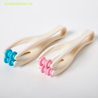 Goldensilver ลูกกลิ้งนวดนิ้วมือ สีเงิน สําหรับออกกําลังกาย 1 ชิ้น