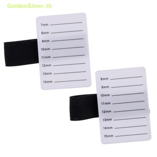 Goldensilver สายคล้องขนตาปลอม อะคริลิค สีเงิน 1 ชิ้น