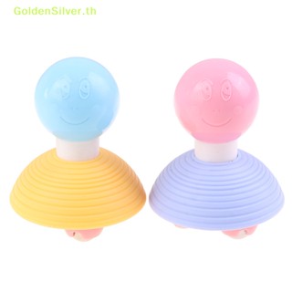 Goldensilver ลูกกลิ้งนวดกล้ามเนื้อ ต่อต้านเซลลูไลท์ สีเงิน TH