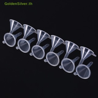 Goldensilver กรวยพลาสติกใส สําหรับใส่น้ํามันหอมระเหย 12 ชิ้น