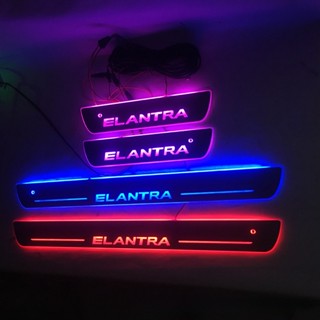 แผ่นกันรอยประตู led สําหรับ Elantran ELANTRA