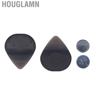 Houglamn 2Pcs Guitar Pick Durable ABS Set Instrument Accessory Kit For