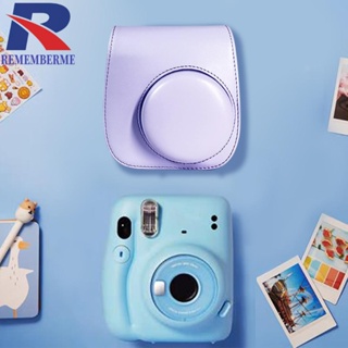 [rememberme.th] กระเป๋ากล้อง หนัง PU สําหรับ Fujifilm Instax Mini 12 11 9 8