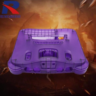 [rememberme.th] เคสโปร่งแสง แบบเปลี่ยน สําหรับเกมคอนโซล N64