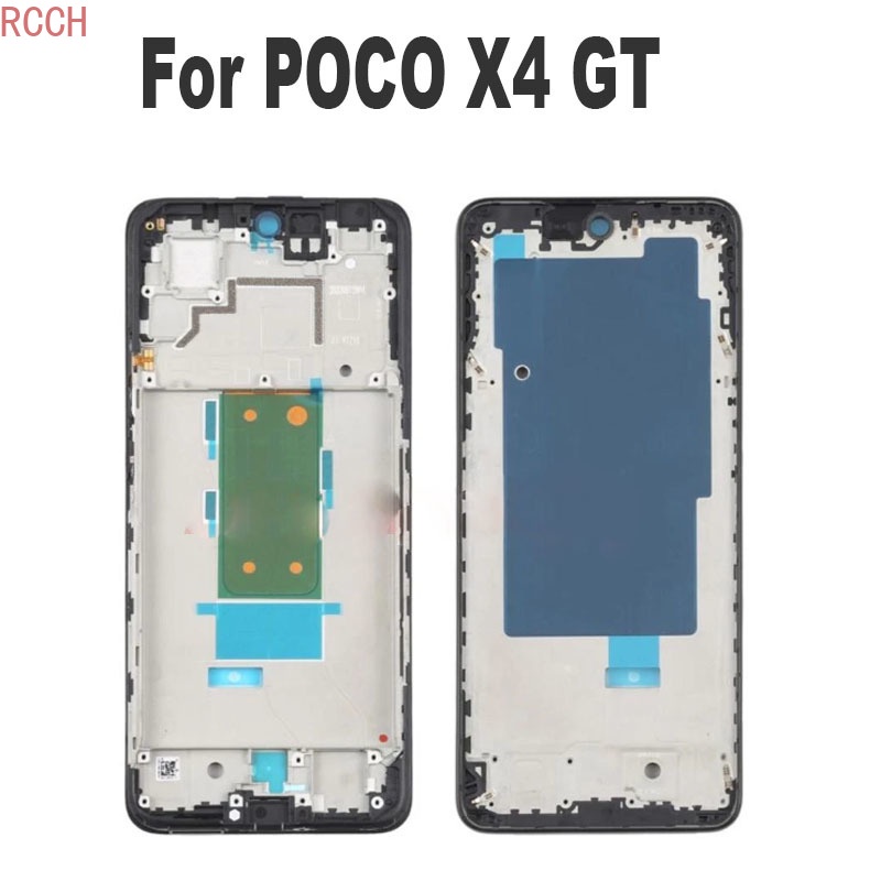 สติกเกอร์กรอบหน้าจอ LCD อะไหล่ซ่อมแซม สําหรับ Xiaomi Poco X4 GT