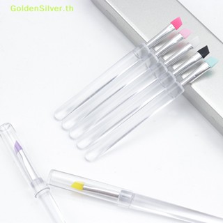 Goldensilver แปรงซิลิโคนใส สําหรับต่อขนตา