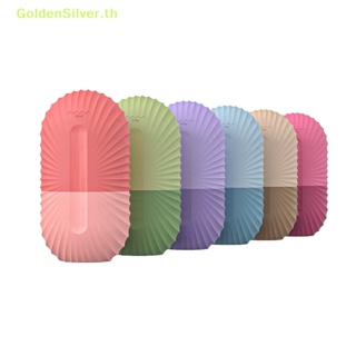 Goldensilver แม่พิมพ์ซิลิโคน สีเงิน ล้างทําความสะอาดได้ สําหรับทําน้ําแข็ง นวดใบหน้า เตาอบ