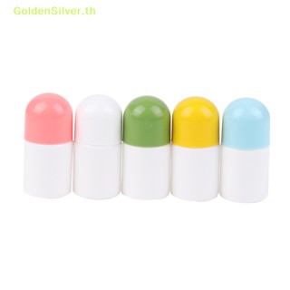 Goldensilver ขวดลินิเมนท์ พร้อมฟองน้ํา 30 มล. สีขาว สีฟ้า