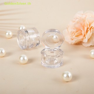 Goldensilver กระปุกใส่ตัวอย่างลิป 5 กรัม สีเงิน แบบพกพา TH