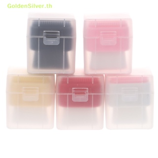 Goldensilver แปรงซิลิโคน สองด้าน สําหรับทําความสะอาดผิวหน้า 1 ชิ้น