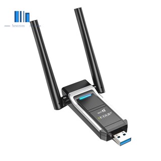 Edup อะแดปเตอร์เครือข่ายไร้สาย AX1800M USB Wifi 6 802.11Ax สําหรับ PC USB 3.0 Wifi Dongle 5 GHz 2.4 GHz