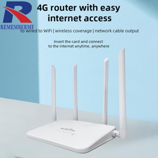 [rememberme.th] เราน์เตอร์ไร้สาย 4G CPE WiFi 150 50Mbps ช่องเสียบซิมการ์ด Type-C