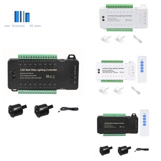 ตัวควบคุมเซนเซอร์ตรวจจับการเคลื่อนไหว LED DC12V 24V 16 ช่องทาง สําหรับบันได แถบยืดหยุ่น