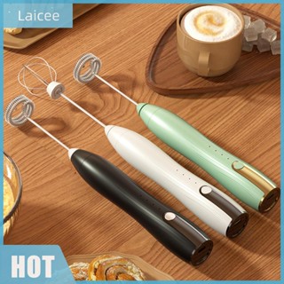 [Laicee.th] เครื่องตีฟองกาแฟไฟฟ้า 3 ความเร็ว 14000rpm ชาร์จ USB 1500mAh