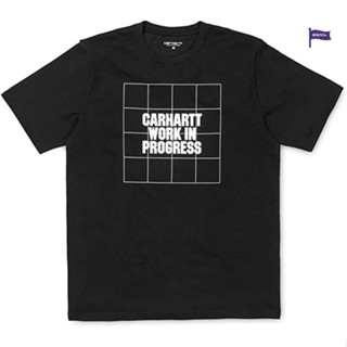 CARHARTT เสื้อยืด แขนสั้น พิมพ์ลายโลโก้ MONOGRAM สําหรับรถยนต์ 024682