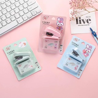 🧷ชุดเครื่องเย็บกระดาษจิ๋วแบบพกพาอุปกรณ์เย็บกระดาษแม็กพกพา