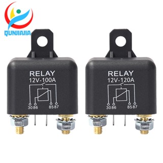 [qunjiajia.th] รีเลย์สตาร์ทรถยนต์ 12V 100A 120A