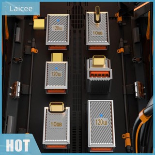 [Laicee.th] อะแดปเตอร์ชาร์จ Type-C เป็น USB-A 10Gbps 120W 6A ขนาดเล็ก สําหรับแท็บเล็ต แล็ปท็อป