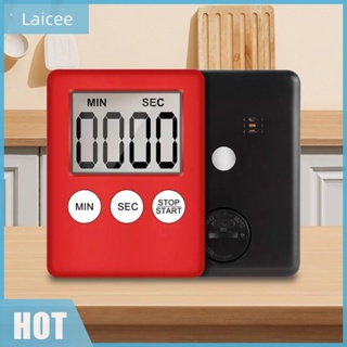 [Laicee.th] เครื่องจับเวลาทําอาหารดิจิทัล หน้าจอ LCD แม่เหล็ก ขนาดเล็ก