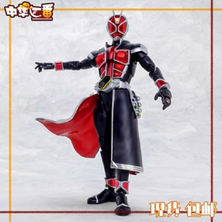 Bandai โมเดลฟิกเกอร์ FRS Kamen Rider Wizard Master Wizard สไตล์เปลวไฟ ของเล่นสําหรับเด็ก