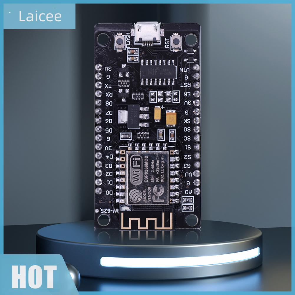 [Laicee.th] บอร์ดโมดูล ESP8266 WiFi CH340 CP2102 ESP8266 ESP-12E ตั้งโปรแกรมได้