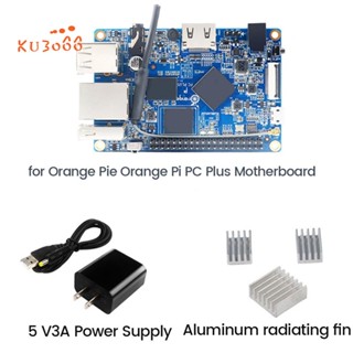 บอร์ดทดลอง EMMC 4 แกน 1GB DDR3+8 GB ปลั๊ก US สําหรับ Orange Pi PC Plus Allwinner H3 Cortex-A7