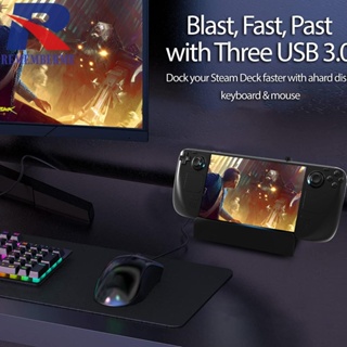 [rememberme.th] 4/6-in-1 ฐานต่อขยายเกมคอนโซล HDMI สําหรับ Steam Deck