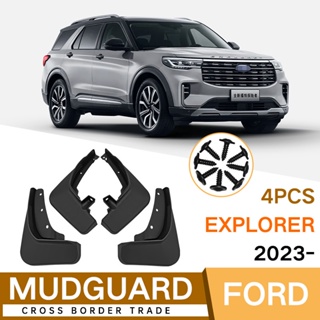 บังโคลนหน้า หลัง กันชน กันฝุ่น อุปกรณ์เสริม สําหรับตกแต่งรถยนต์ Ford Explorer 2020 2021 2022 2023-UP