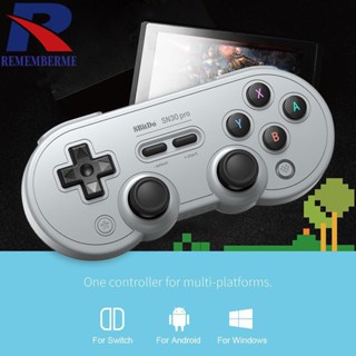 [rememberme.th] 8bitdo SN30 Pro เกมแพดควบคุมเกม แบบไร้สาย บลูทูธ สั่นได้ 6 แกน