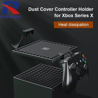[rememberme.th] ฝาครอบคอนโซล ABS กันฝุ่น พร้อมที่แขวนหูฟัง สําหรับ Xbox Series X