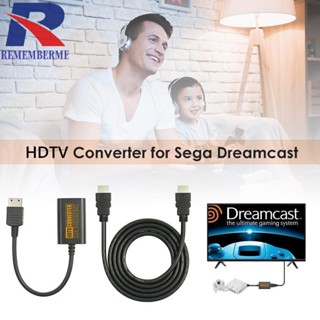 [rememberme.th] อะแดปเตอร์ HDMI สําหรับคอนโซล Sega Dreamcast รองรับ NTSC 480i 480P