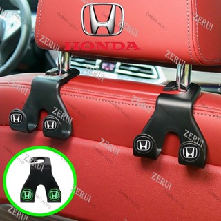 Zr ตะขอแขวนกระเป๋า อเนกประสงค์ เรืองแสง สําหรับรถยนต์ Honda Hatchback City Civic Jazz CRV HRV BRV 2023
