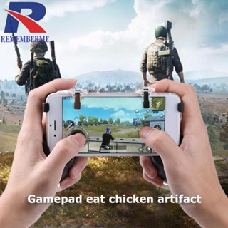 [rememberme.th] 5 in 1 จอยเกมโทรศัพท์ L1 R1 สําหรับ PUBG