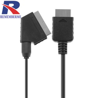 [rememberme.th] สายเคเบิลเกมคอนโซล TV AV RGB 1.8 เมตร สําหรับเกมคอนโซล PS PS2 PS3