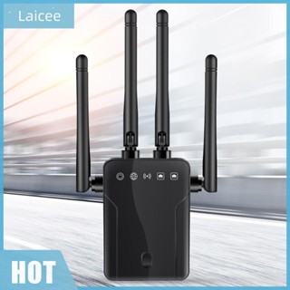 [Laicee.th] เราเตอร์ขยายสัญญาณ WiFi ไร้สาย 2.4G 300Mbps ปลั๊ก EU US