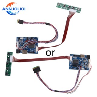 Ann ชุดสายเคเบิล LVDS 40 Pin สําหรับบอร์ดควบคุมสัญญาณ LVDS Raspberry PI 3 LP156WH2 TLA1 TLE1 1366x768