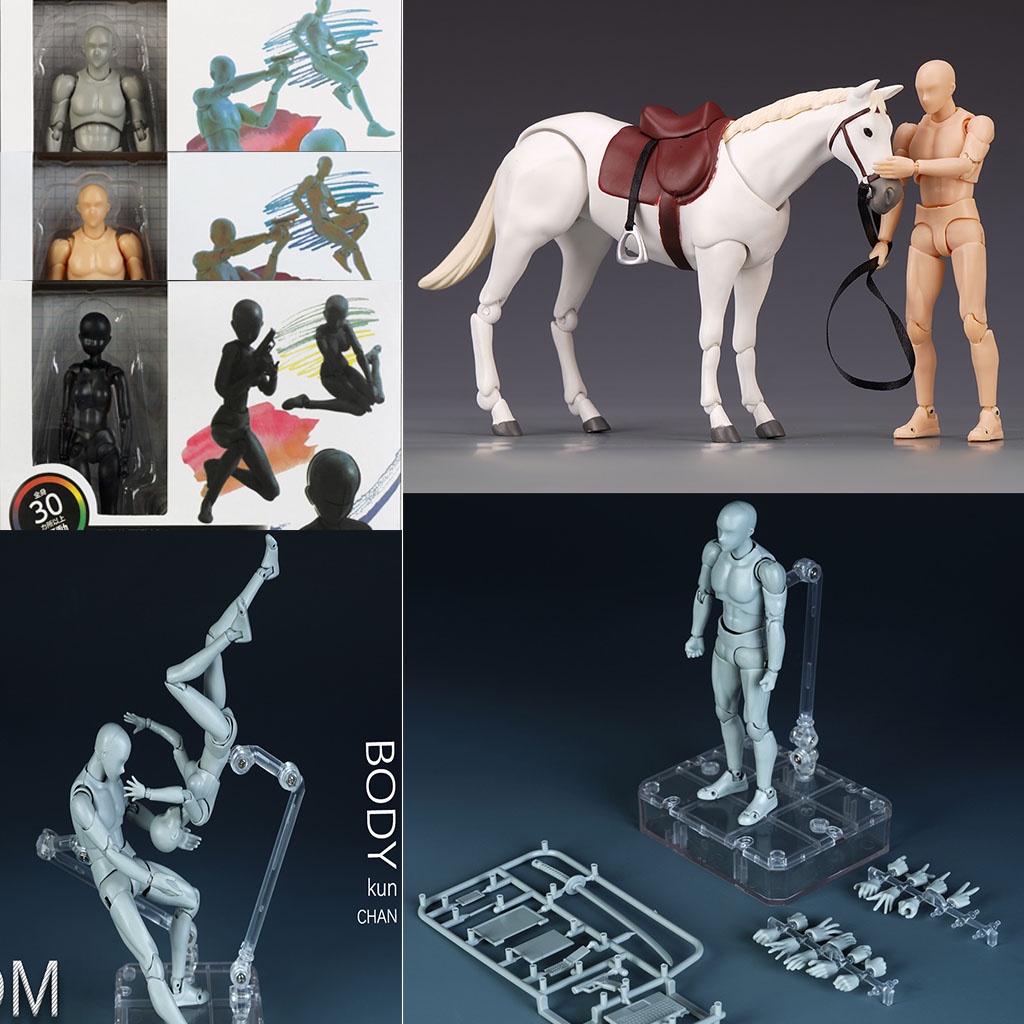 Shf ฟิกเกอร์ โมเดลตุ๊กตา Body Kun Chan DX Figma Horse Action Figure SH Figuarts Play Art ของเล่น ของสะสม ของสะสม สําหรับเด็ก