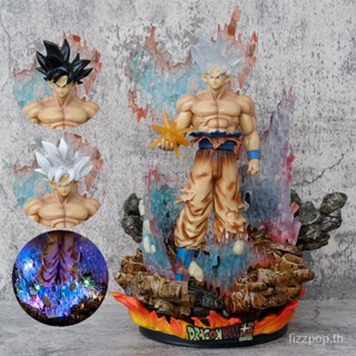 Seven Dragonball Super FC free and extreme skill Wukong hand-held Gods Royal skill luminous three-head carved box model gift XUDL