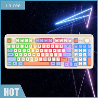 [Laicee.th] K82 คีย์บอร์ดเกมเมอร์ ไฟ RGB 94 คีย์ สําหรับโน้ตบุ๊ก แล็ปท็อป เดสก์ท็อป