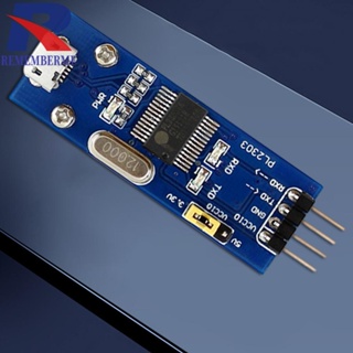 [rememberme.th] โมดูลอะแดปเตอร์ PL2303 USB เป็น UART Micro-B USB เป็น Serial 3.3V-5V USB เป็นบอร์ด TTL