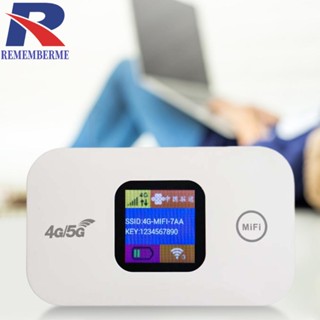 [rememberme.th] เราเตอร์ไร้สาย 4G LTE 150Mbps 2100mAh หน้าจอ LED หลากสี