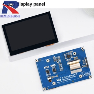 [rememberme.th] หน้าจอสัมผัส 4.3 นิ้ว 800 X 480 QLED สําหรับ Raspberry Pi