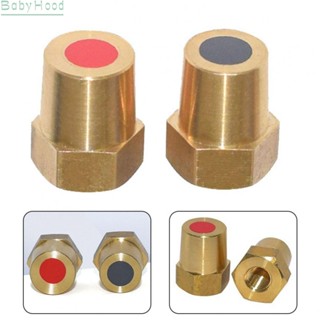 【Big Discounts】1Pair M10 M6 M8 Stud Remote Battery Power Junction Post Connectors Adapter Brass#BBHOOD