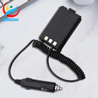 [qunjiajia.th] เครื่องกําจัดแบตเตอรี่รถยนต์ 12V สําหรับวิทยุ Baofeng Dual Band UV5R 5RA 5RE