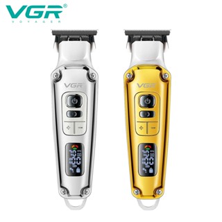 Vgr V-931 ปัตตาเลี่ยนตัดผมไฟฟ้า ไร้สาย แบบชาร์จไฟได้ แบบมืออาชีพ สําหรับผู้ชาย